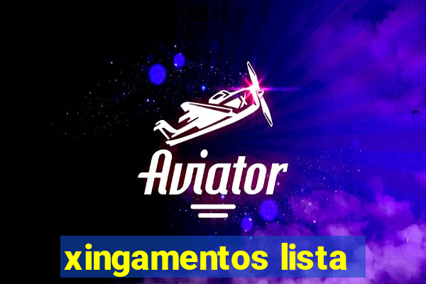 xingamentos lista